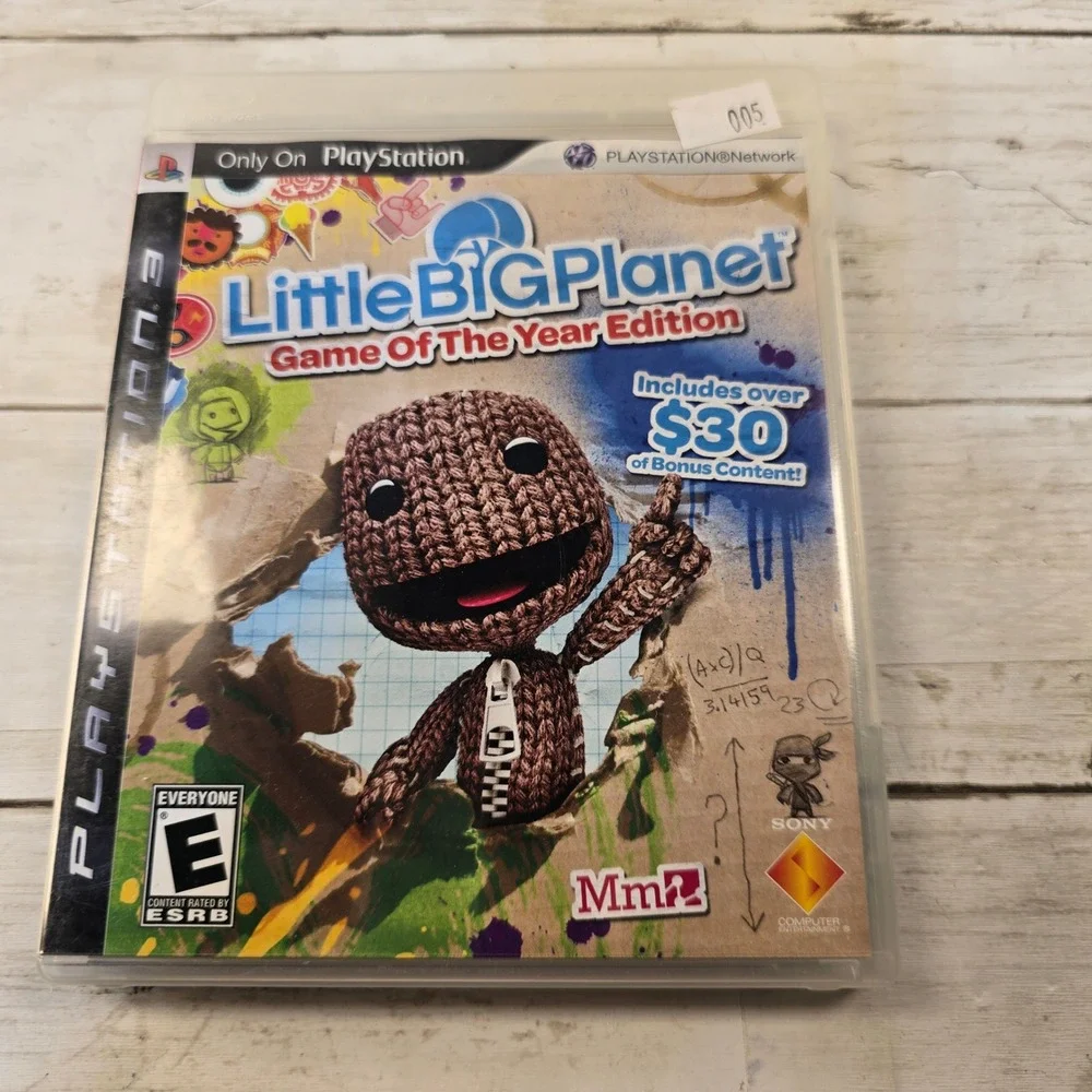 LittleBigPlanet Game Of The Year Edition Sony PlayStation 3 PS3 GOTY Sackboy MM